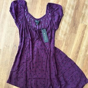 MOTEL Polka Dot Spring Dress